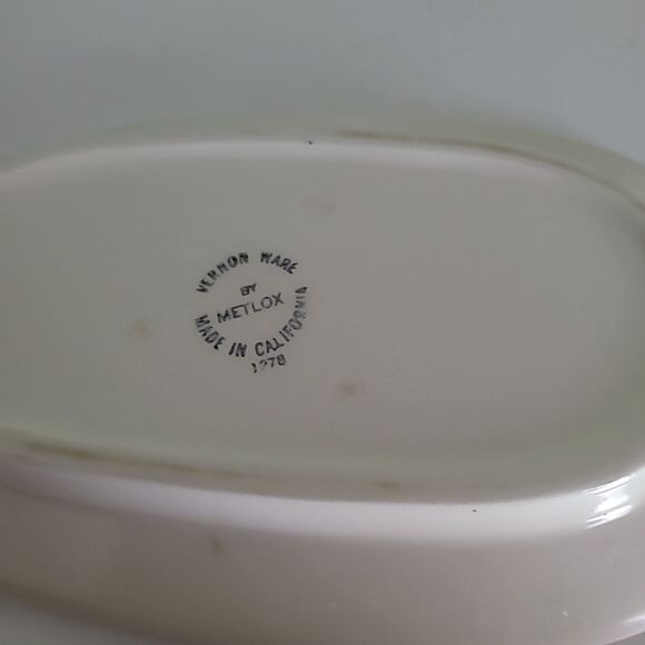 Metlox Butter Plate - Picture 7 of 10